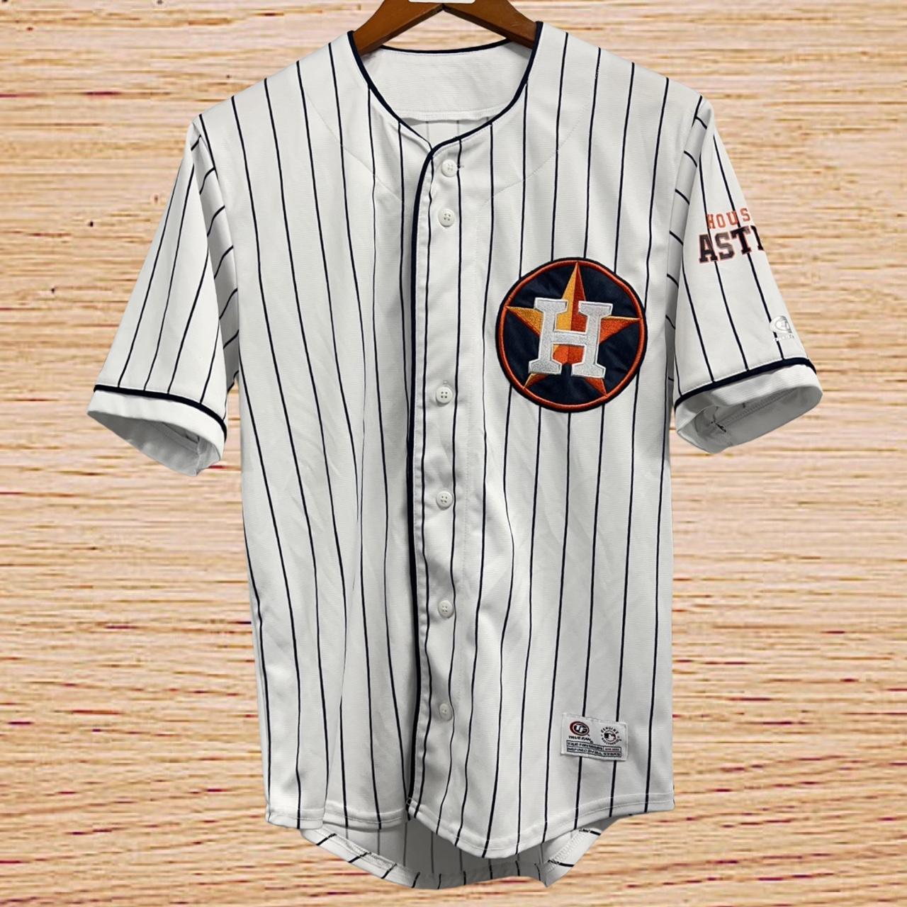 Dynasty Gray Houston Astros Baseball Jersey Stitched - Depop