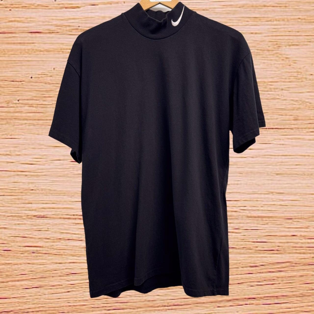 nike short sleeve mock neck shirts