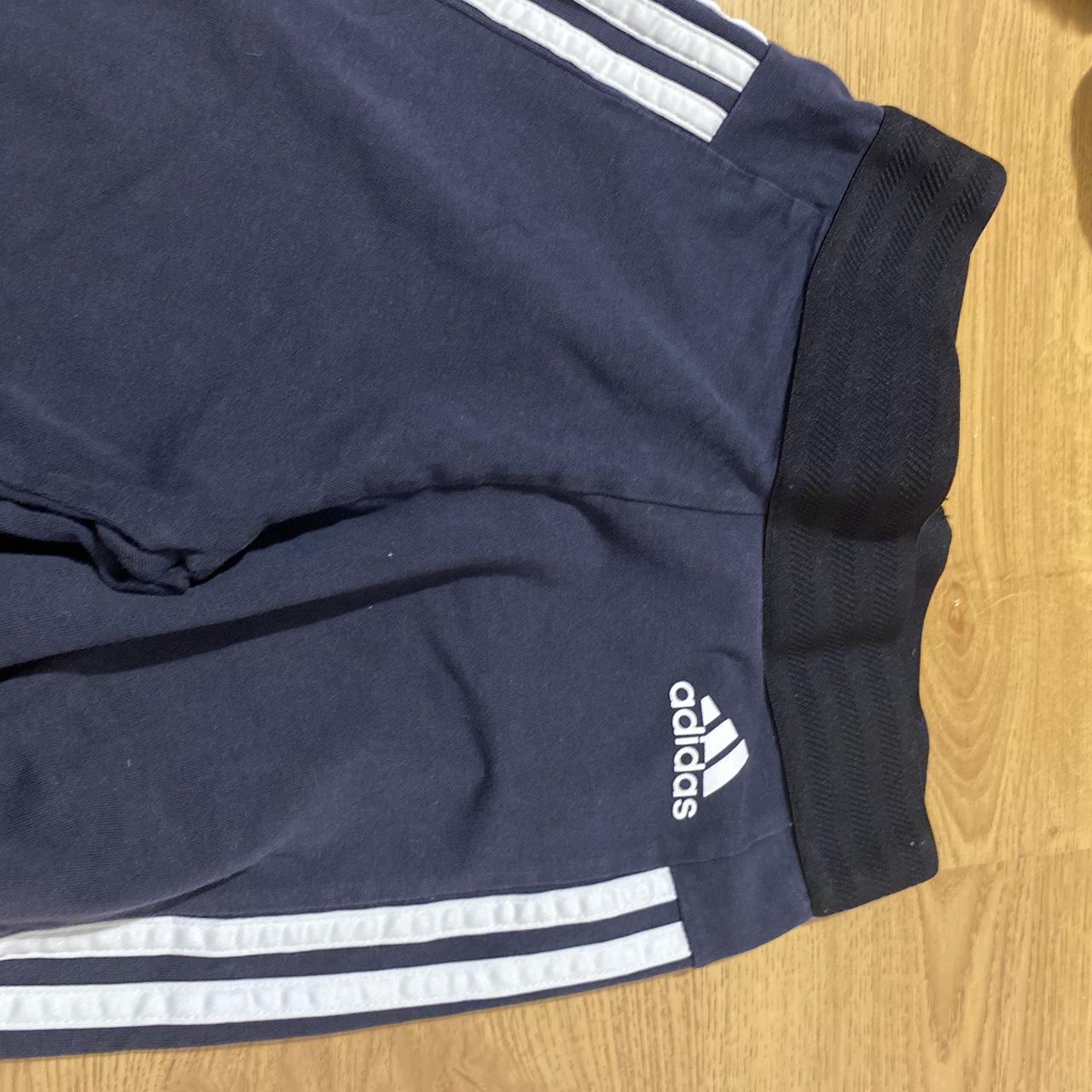 Navy Adidas leggings size xs - Depop