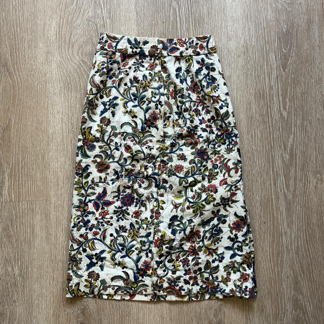 Vintage Deponirt Japanese Design Skirt beautiful... - Depop