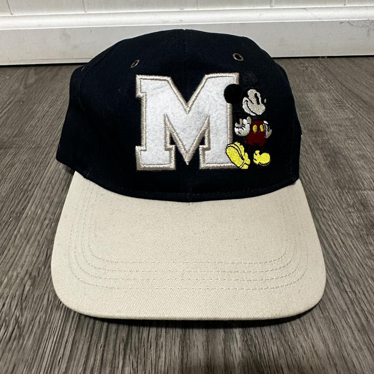 Disney Men's Black and White Hat | Depop