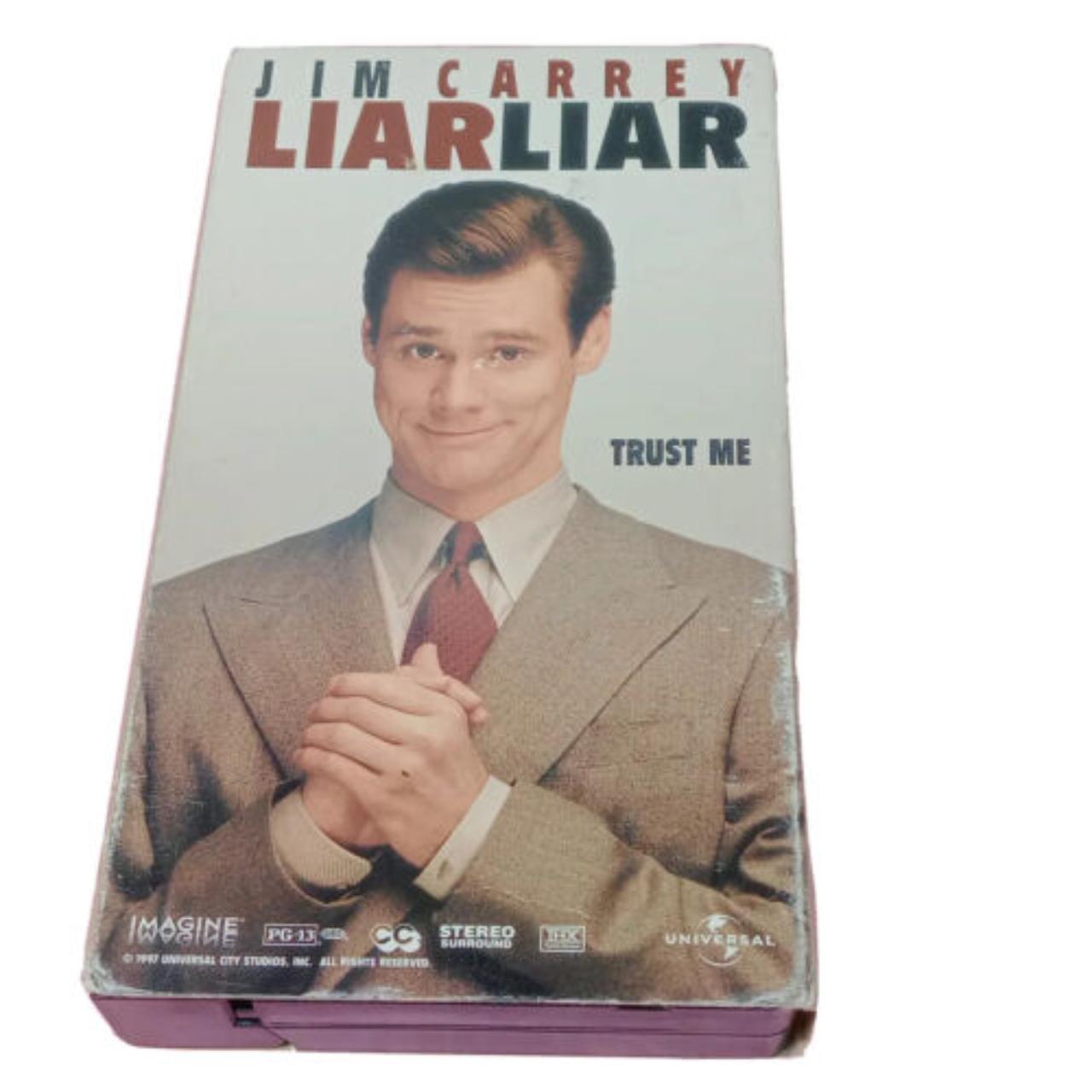 Liar Liar VHS Tape. Wear to slipcase. From a... Depop