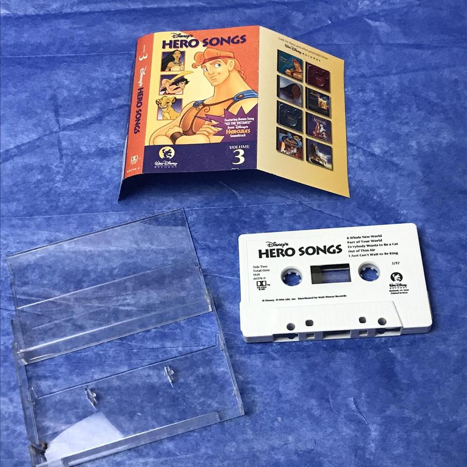 Disney Hero Songs Cassette Tape McDonald's promo. - Depop