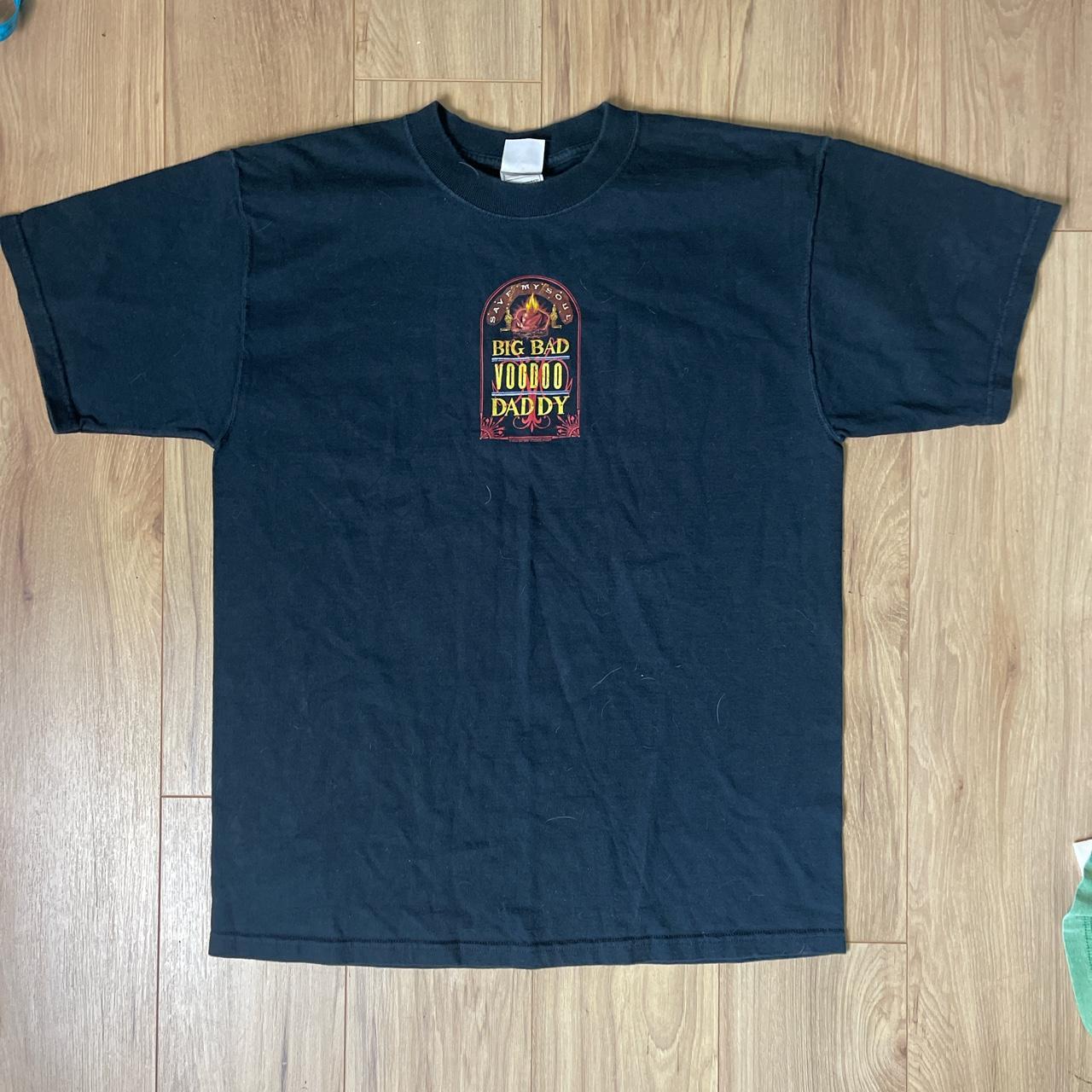 Vintage Big Bad Voodoo Daddy band tee Save My Soul... - Depop