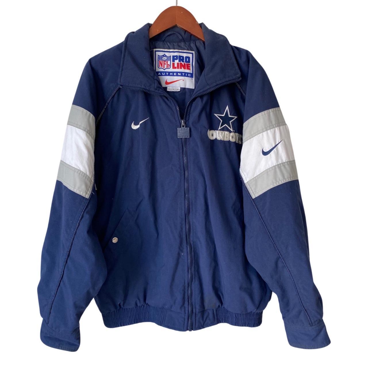 NFL PRO LINE AUTHENTIC DALLAS COWBOYS NIKE HOODED JACKET