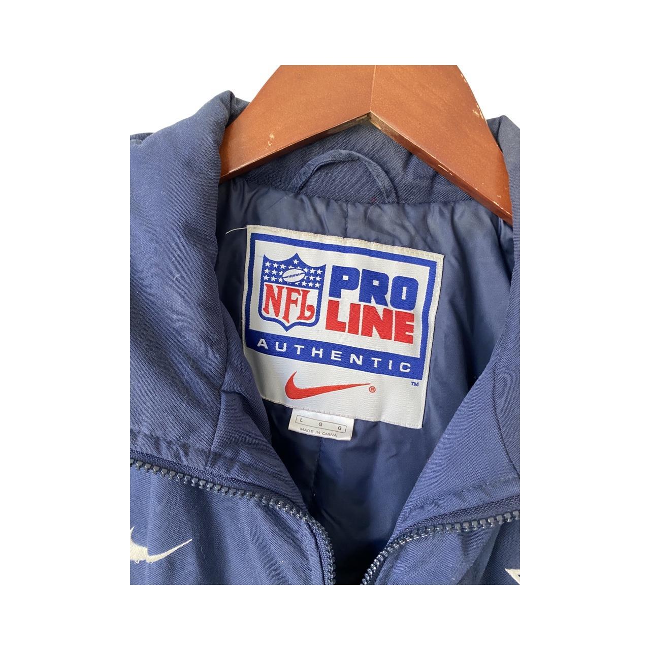 Vintage 90's Nike Cowboys Kids Puffer Jacket. This - Depop