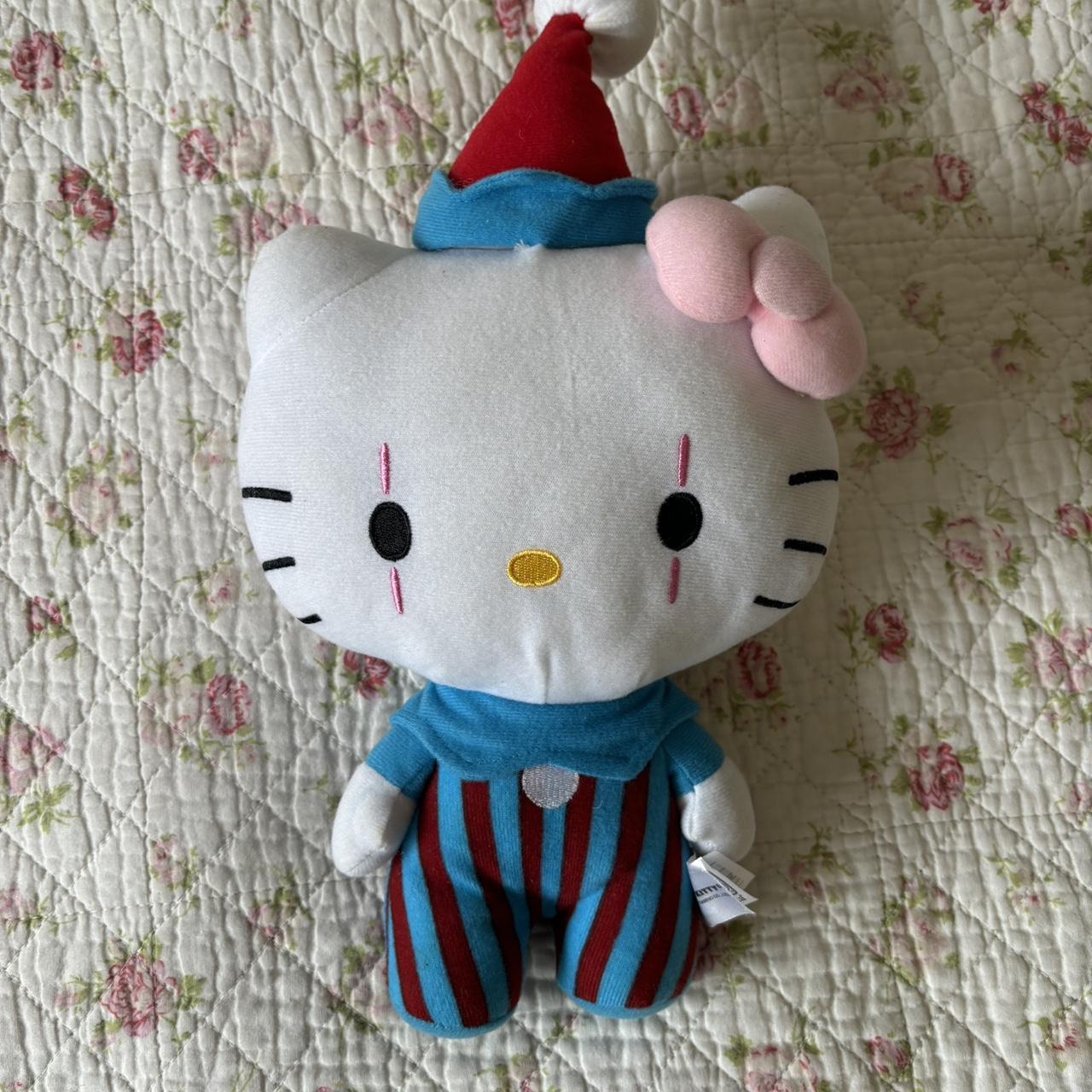 rare clown hello kitty plush #hellokitty #sanrio... - Depop