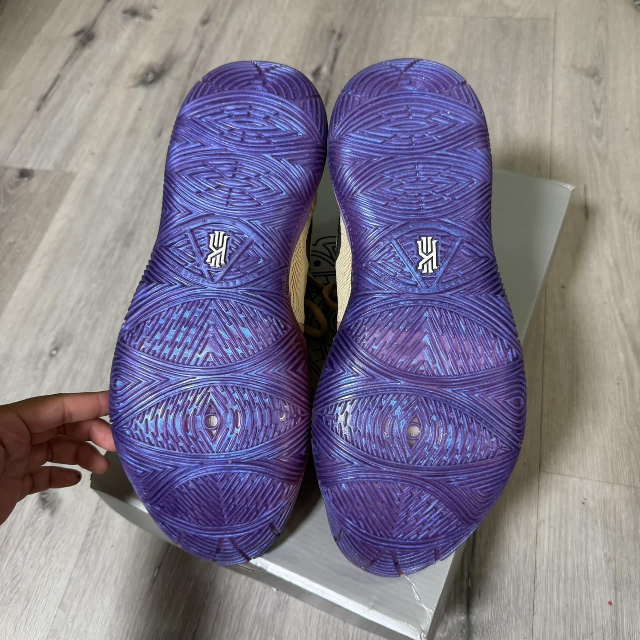 Kyrie 5 purple bottom best sale