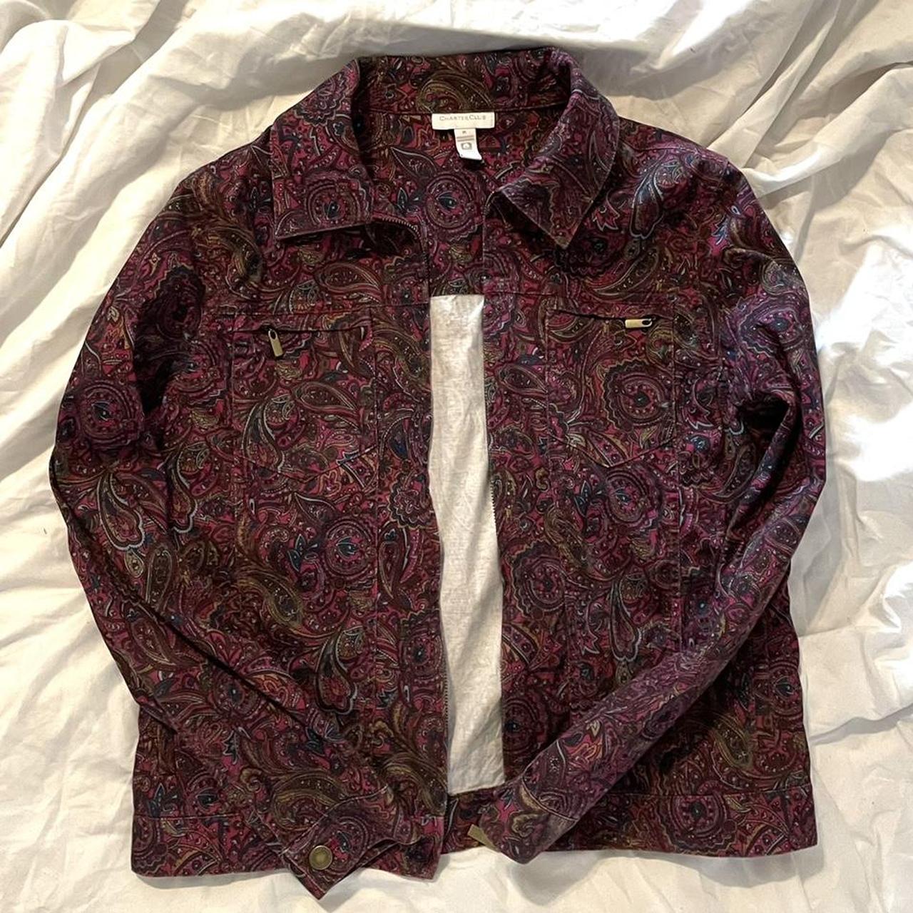 boho paisley print jacket , Print is a beautiful...