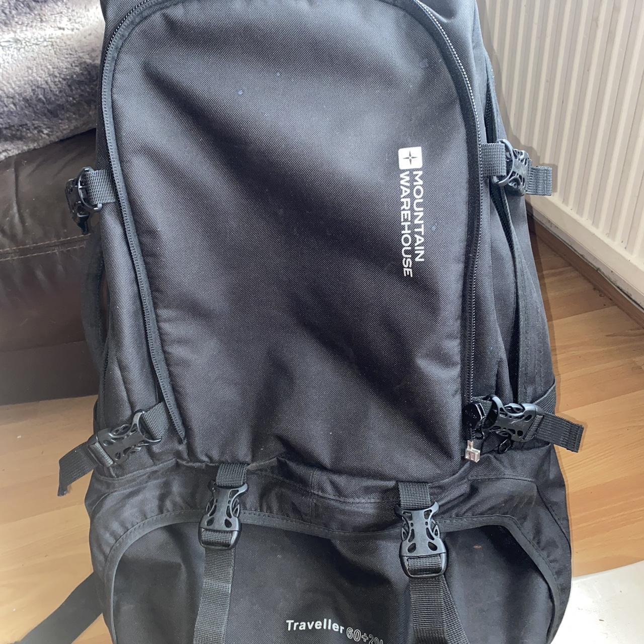 Mountain warehouse backpack. 60L plus 20L backpacks... Depop
