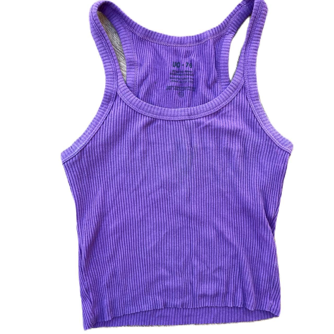 Urban outfitters xxs purple tank top Depop