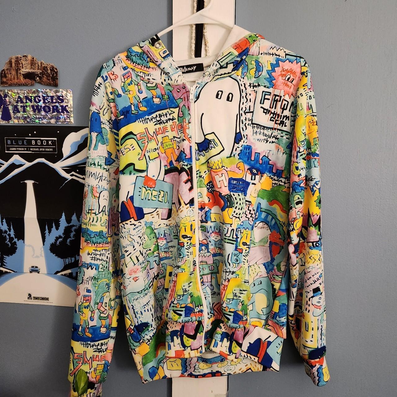 Galaxxxy 8words Wall Paint Hoodie 🌌 Size: Free (JP | Depop Galaxxxy 8words Wall Paint Hoodie 🌌 Size: Free (JP | Depop
