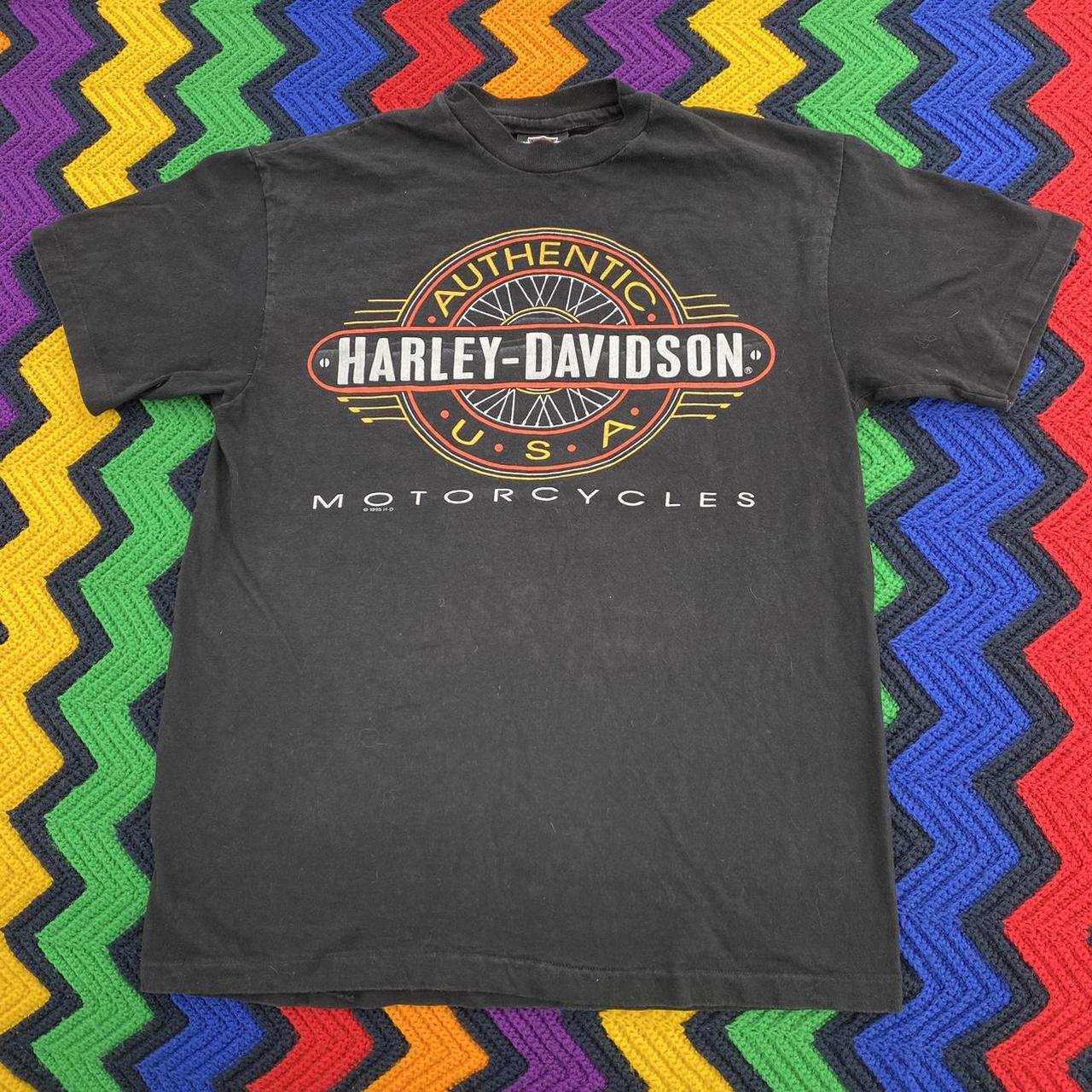 Vintage 90’s Harley Davidson “Los Angeles” Tee •... - Depop