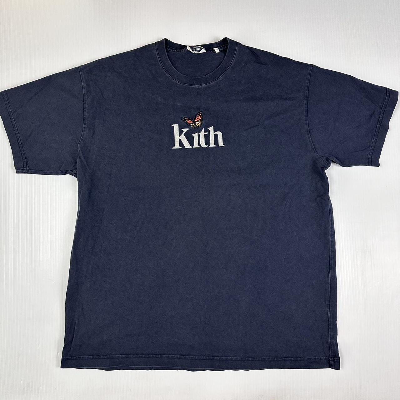 Tシャツ・カットソー Kith Monarch Butterfly Tee NAVY WHITE GREY FW 20 2020 Kith Monarch Butterfly Tee NAVY WHITE GREY FW 20 2020 (KITH