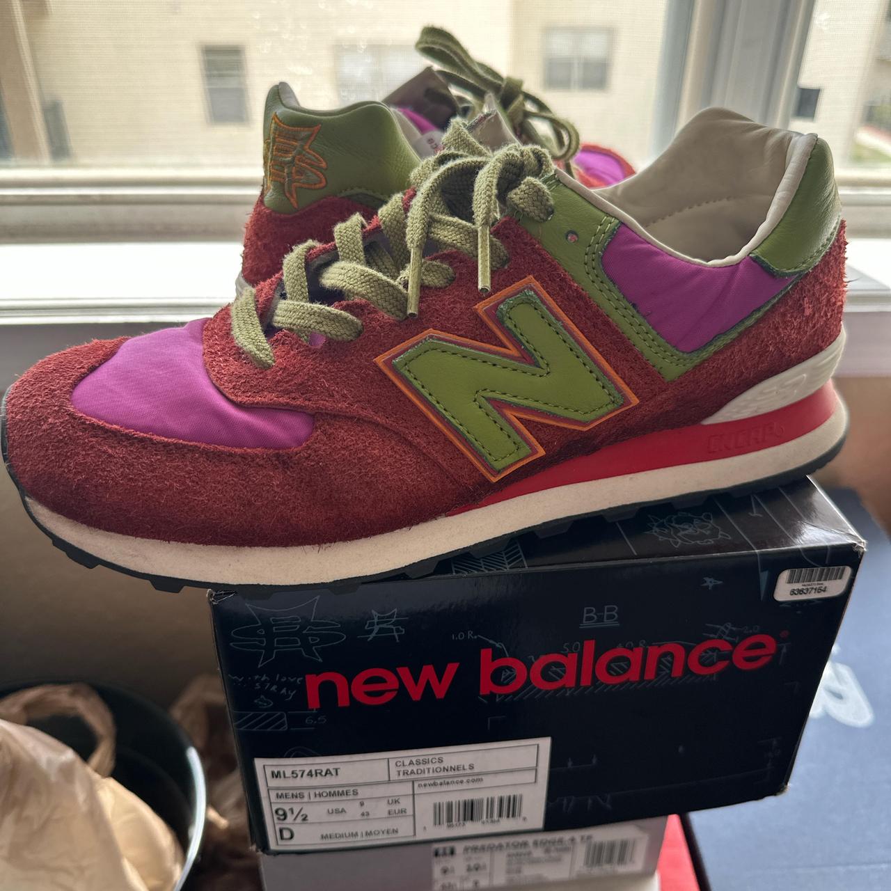 new balance stray rats red