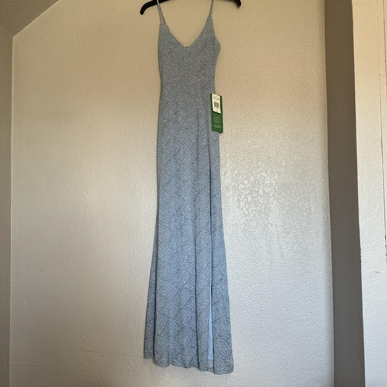 Light blue hot sale dress jcpenney