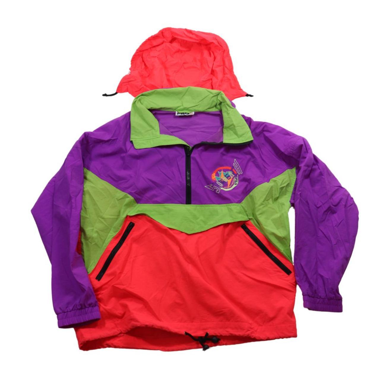 Fila neon jacket best sale