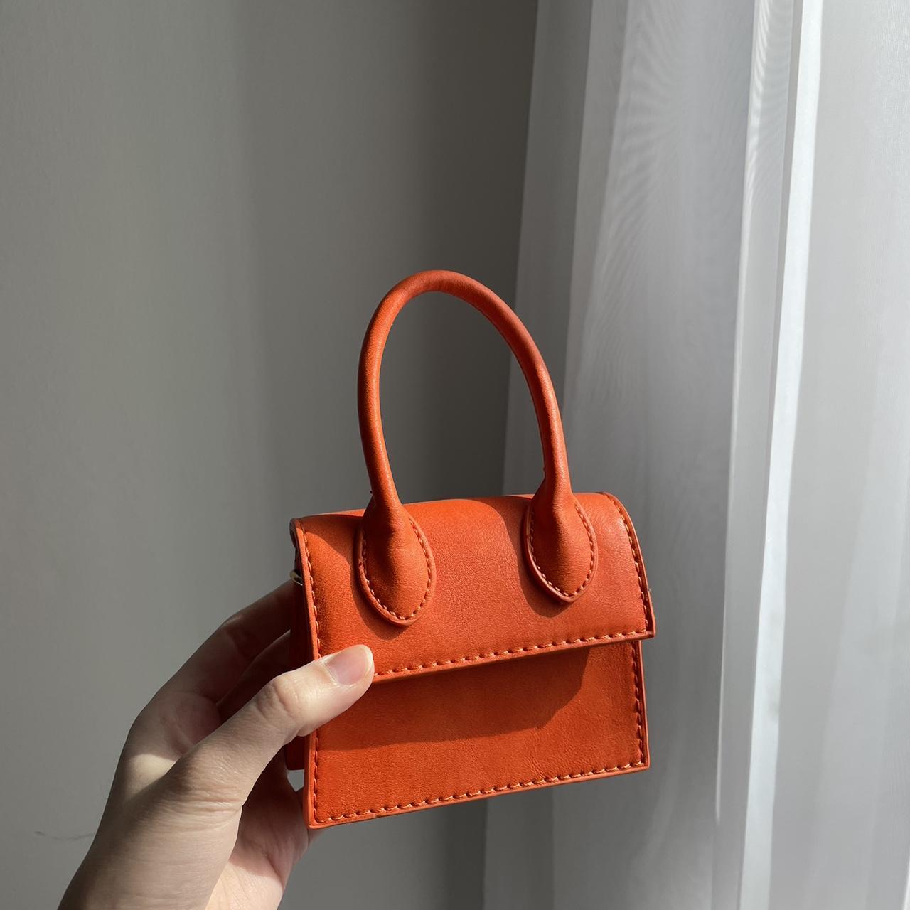 Jacquemus Women's Orange Bag | Depop