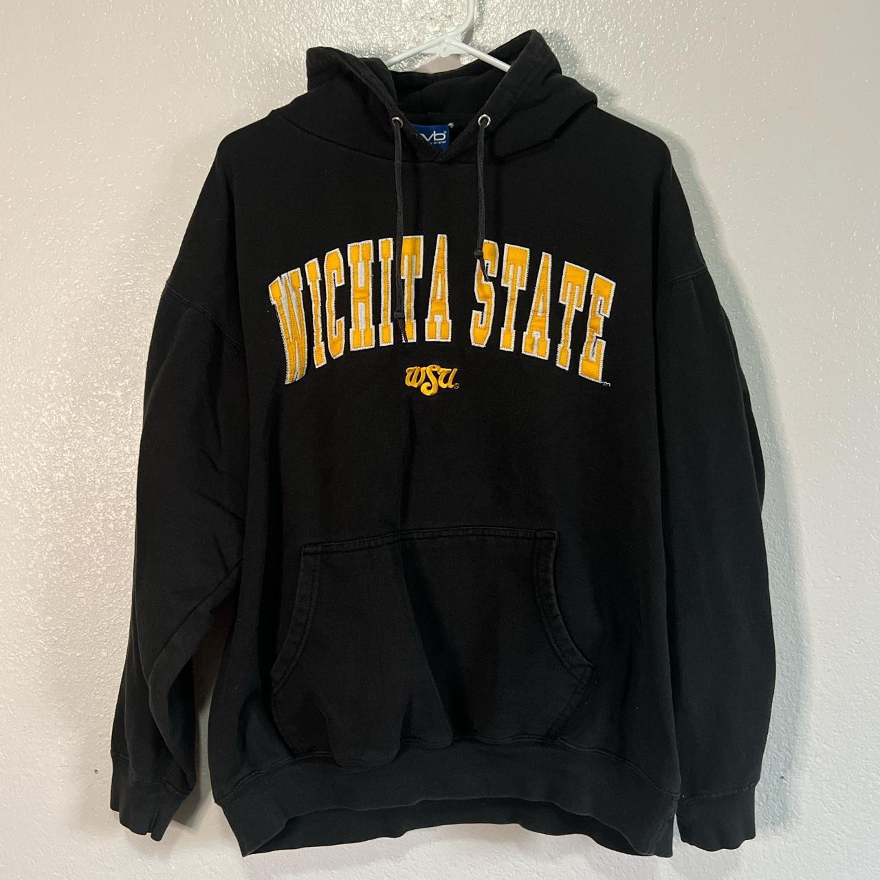 Men's Black and Yellow Hoodie | Depop