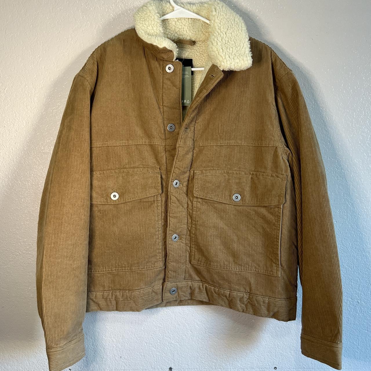 corduroy jacket DEPOP PAY PREFERRED measurements... Depop