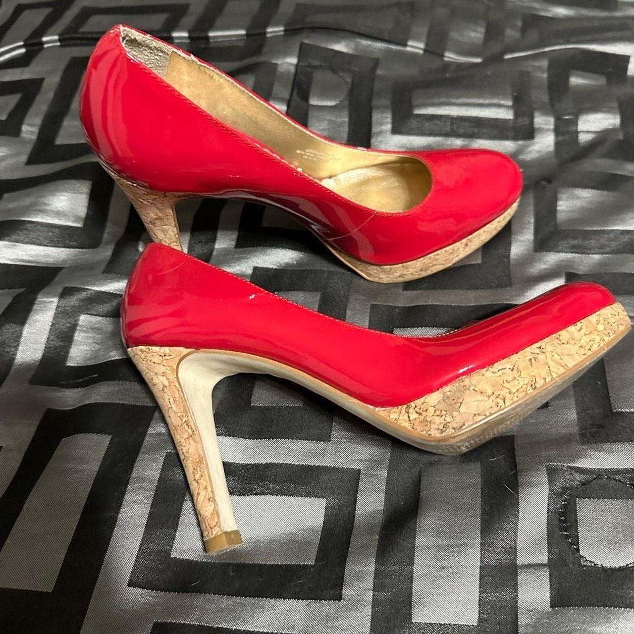 Jessica simpson red hot sale wedge shoes