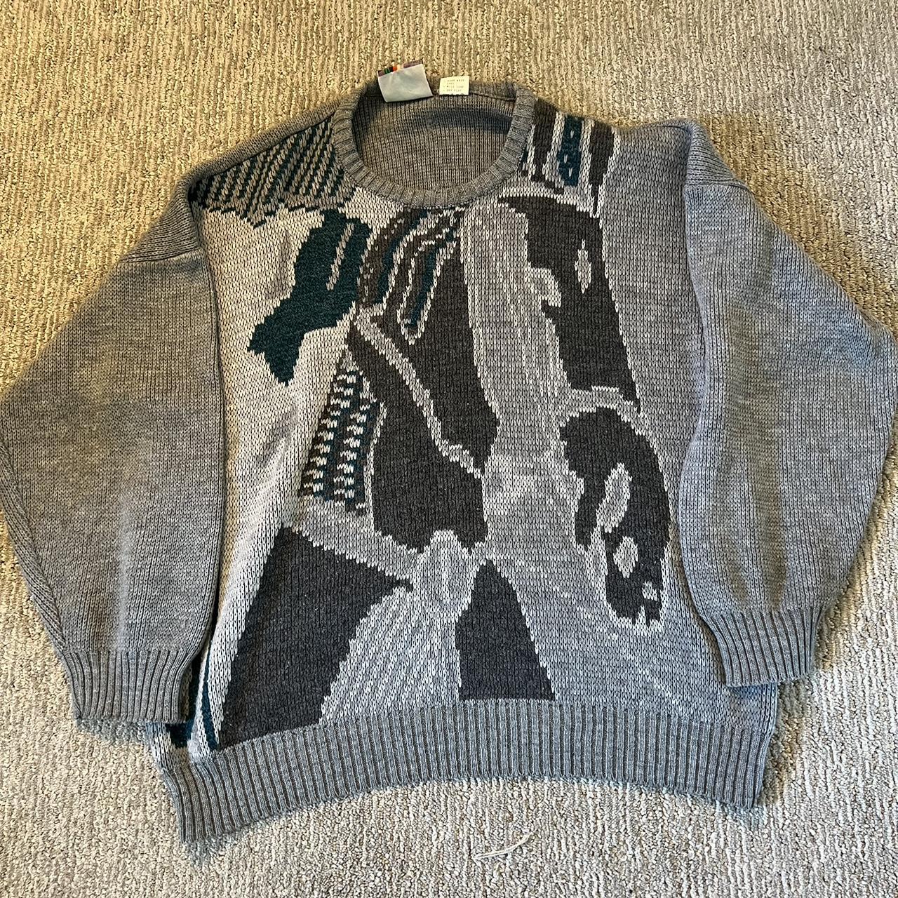 Coogi inspired knitted offers sweater