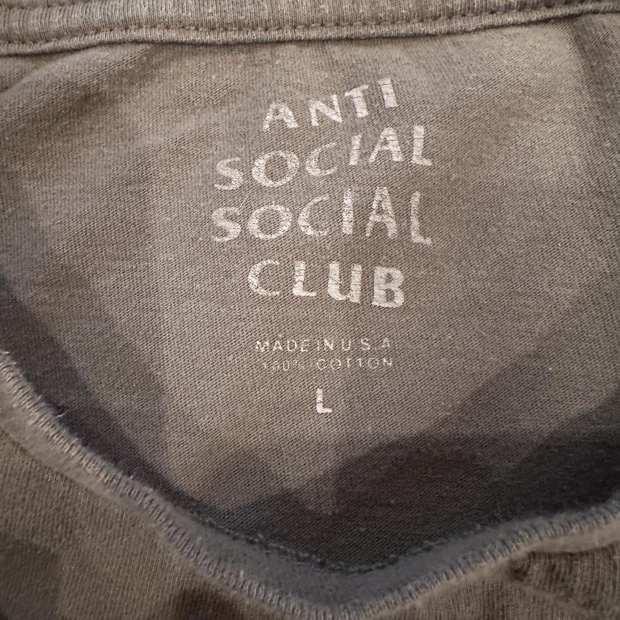 Anti Social Social Club Men's Green T-shirt (3)