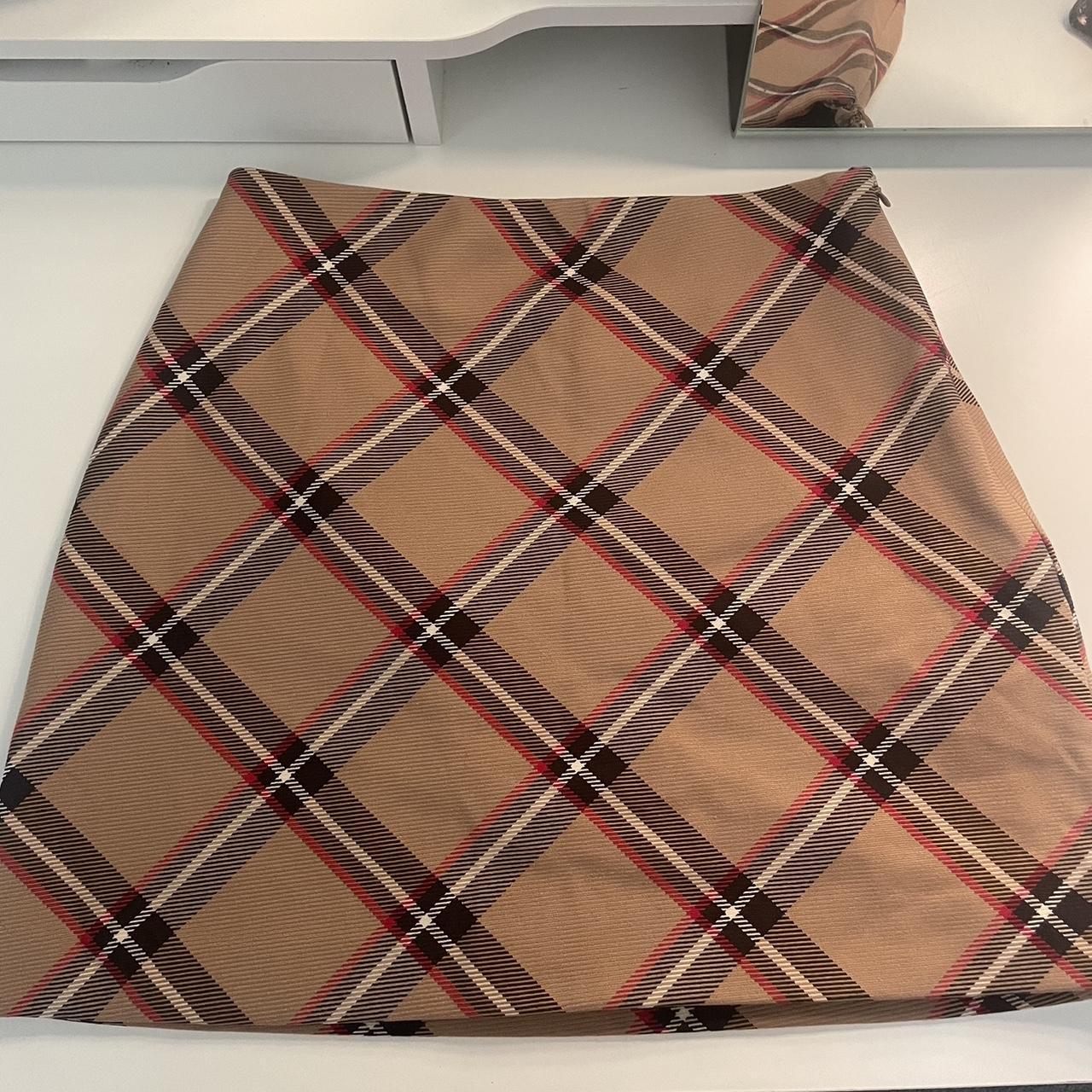 hm tan skirt