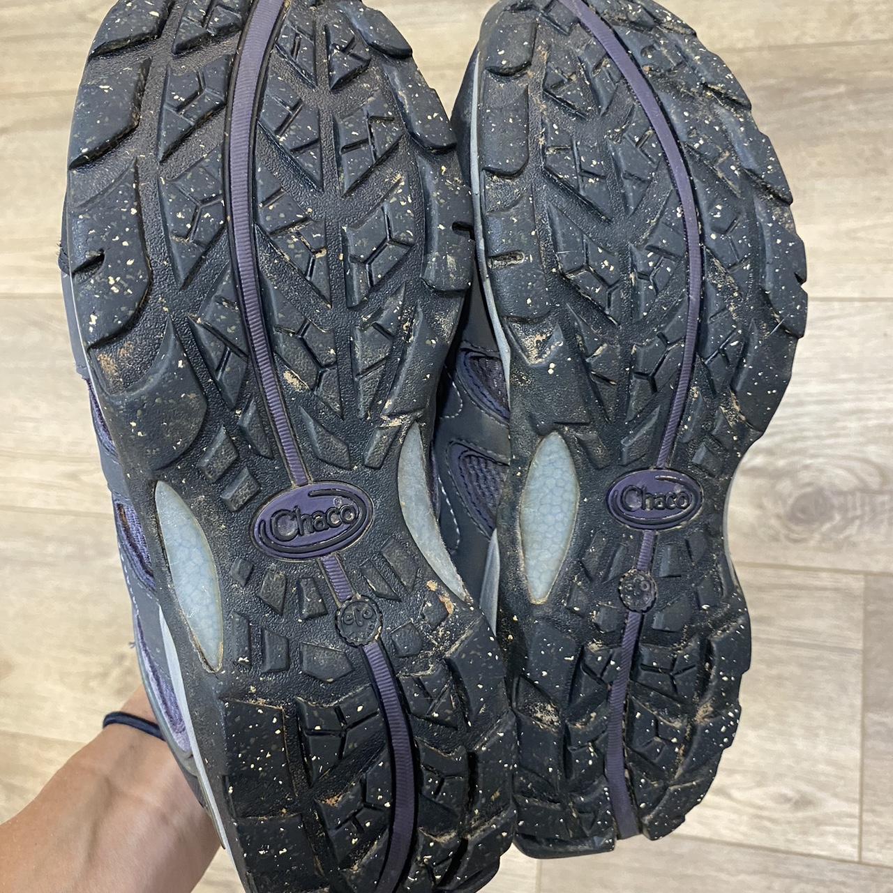 CHACO Layna waterproof grey purple hiking shoe Size