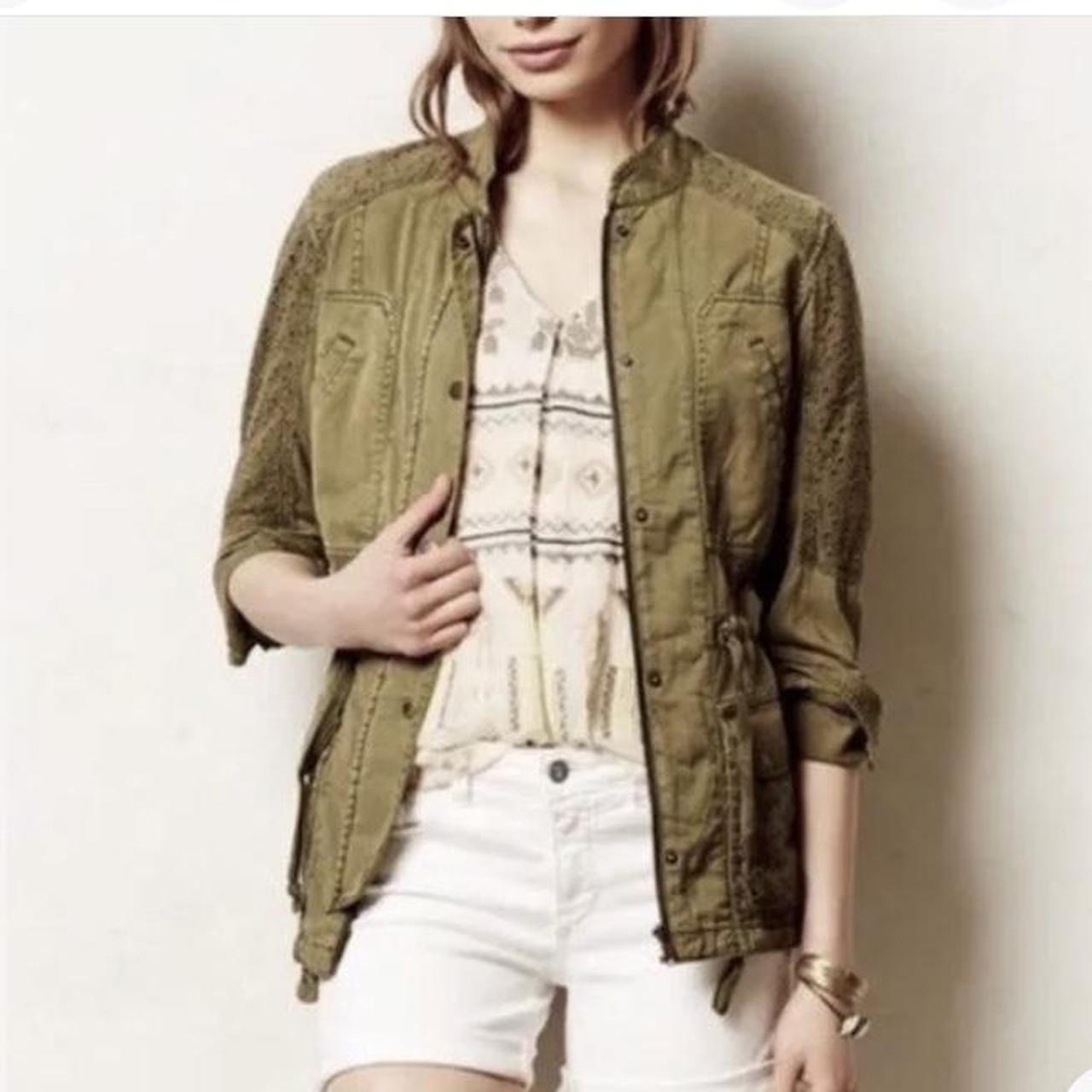 ANTHROPOLOGIE HEI HEI Marias army green Depop