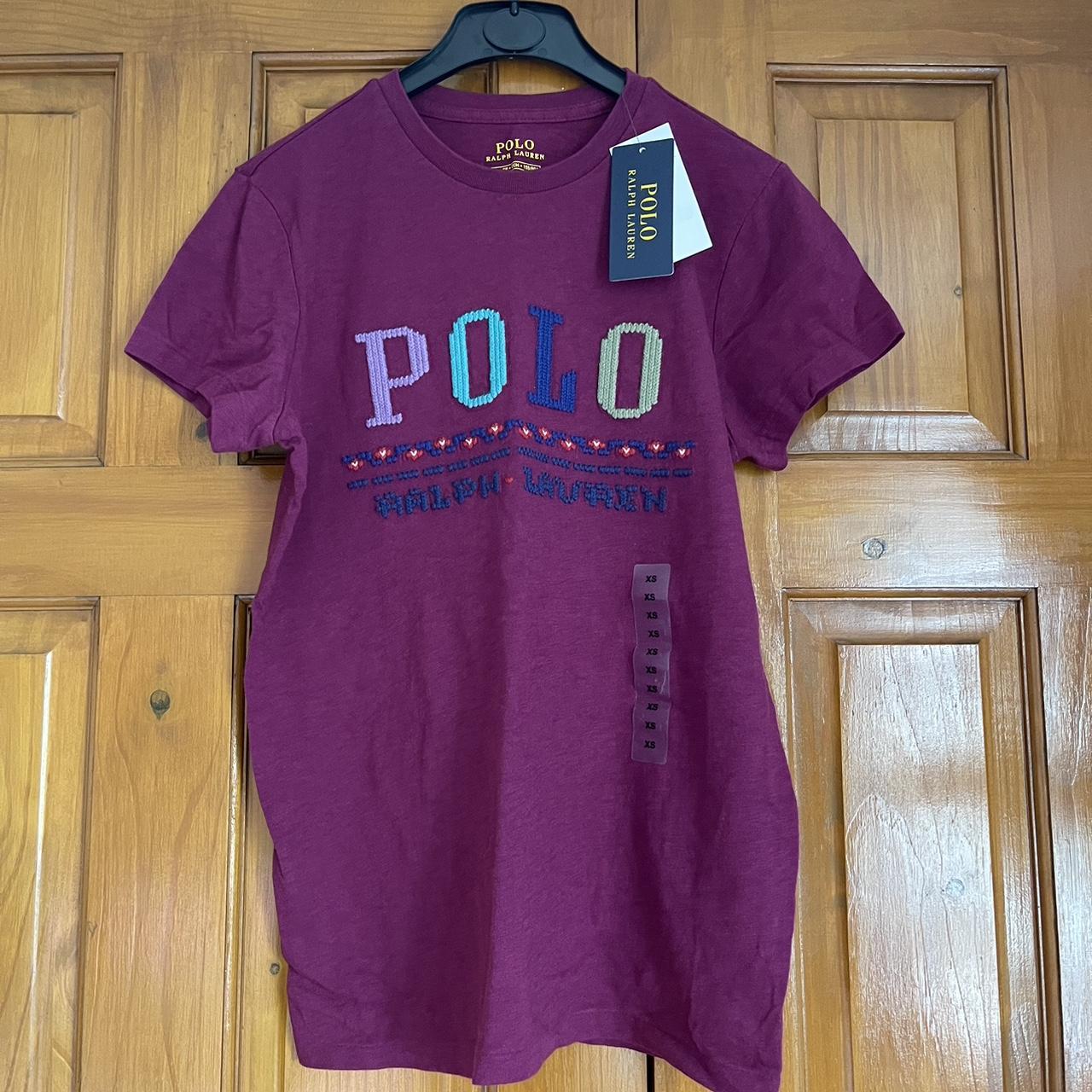 Ladies Ralph Lauren T Shirt In A Size Xs Brand New Depop 5666