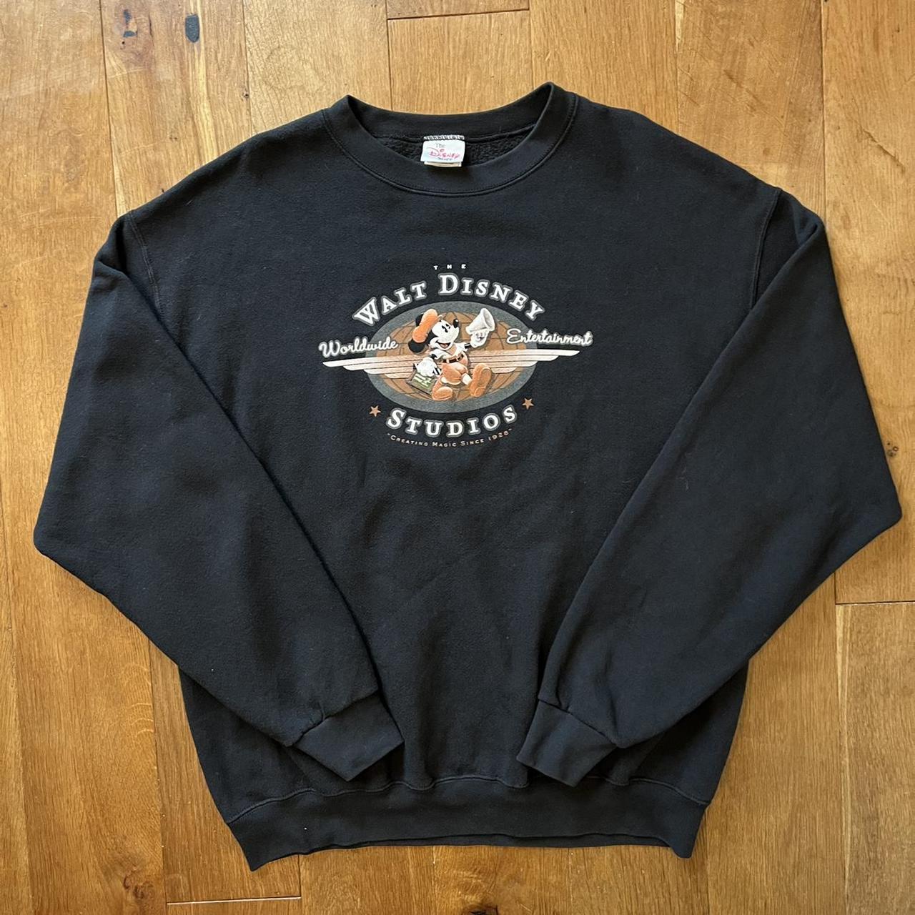 Disney Men's Black Sweatshirt | Depop