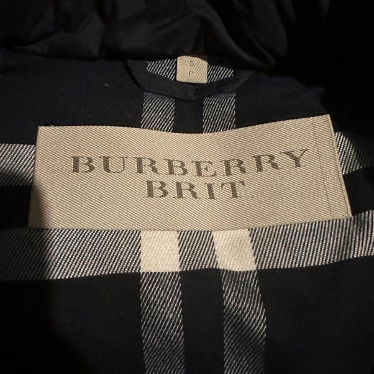 Men’s navy blue Burberry puffer jacket Perfect... - Depop