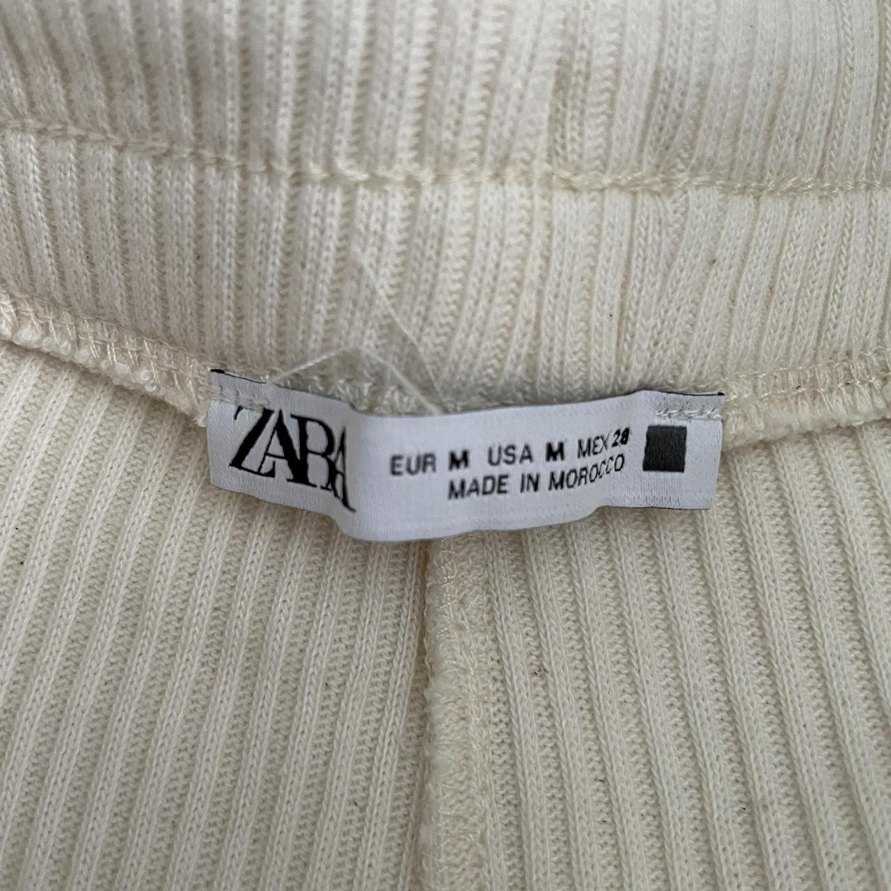 Zara Women's Cream Joggerstracksuits Depop
