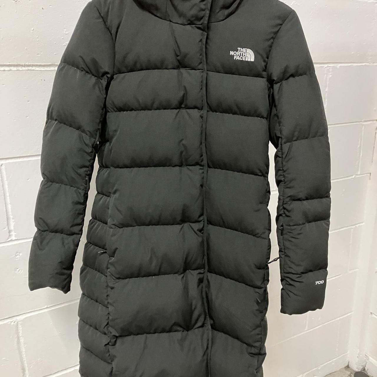 The north face Longline puffer coat Size Small Depop