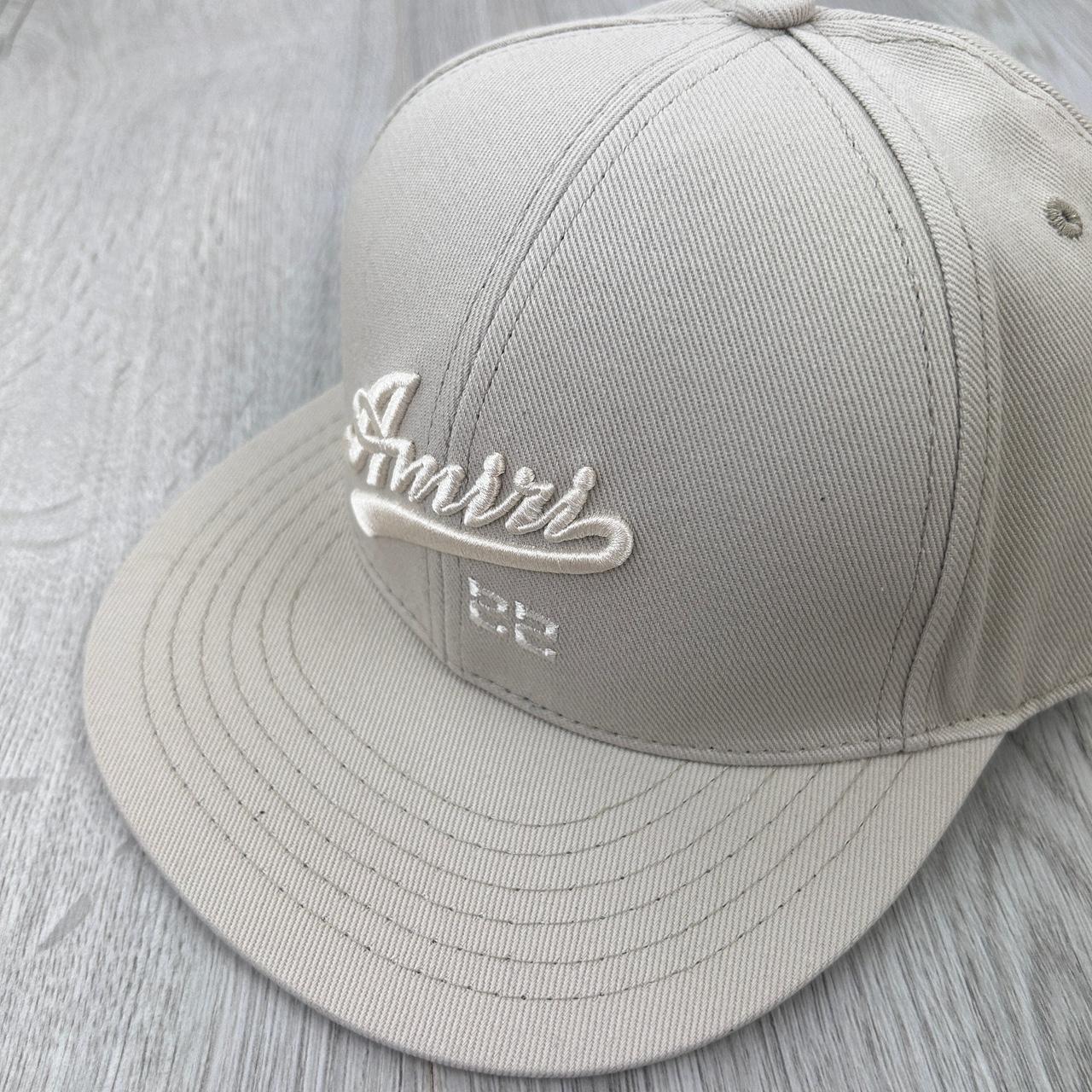 【関税込み】AMIRI トープ 22 Fitted キャップ Amiri Men's 22 Fitted Flat Black Cap – Trickey.store