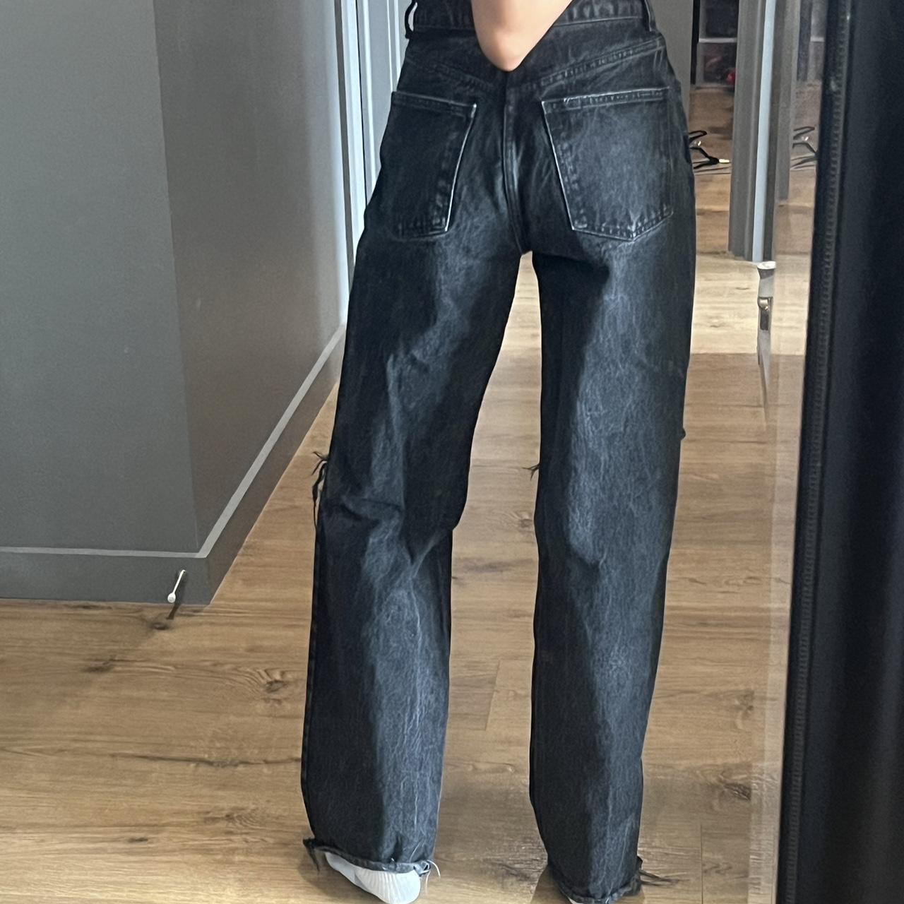 Zara Women's Black Jeans Depop