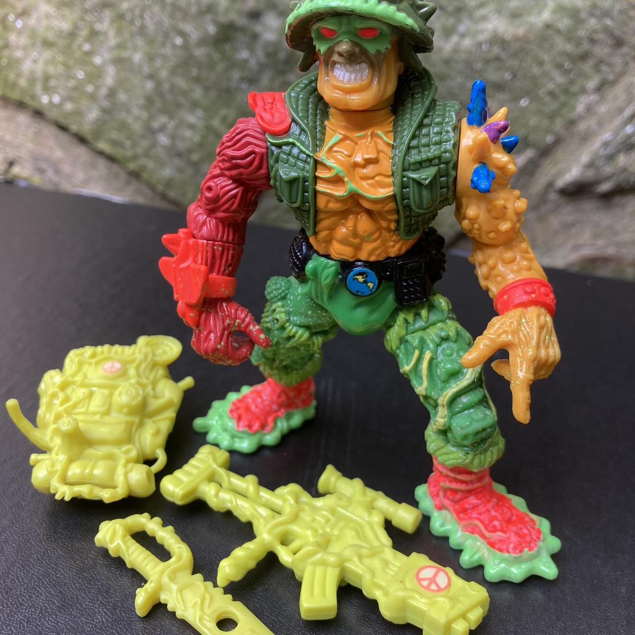 Green and Yellow Actionfiguresplaysets Depop