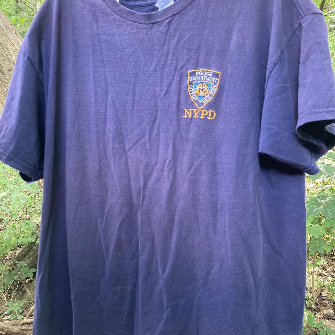 NYPD EMBROIDERED T-Shirt 