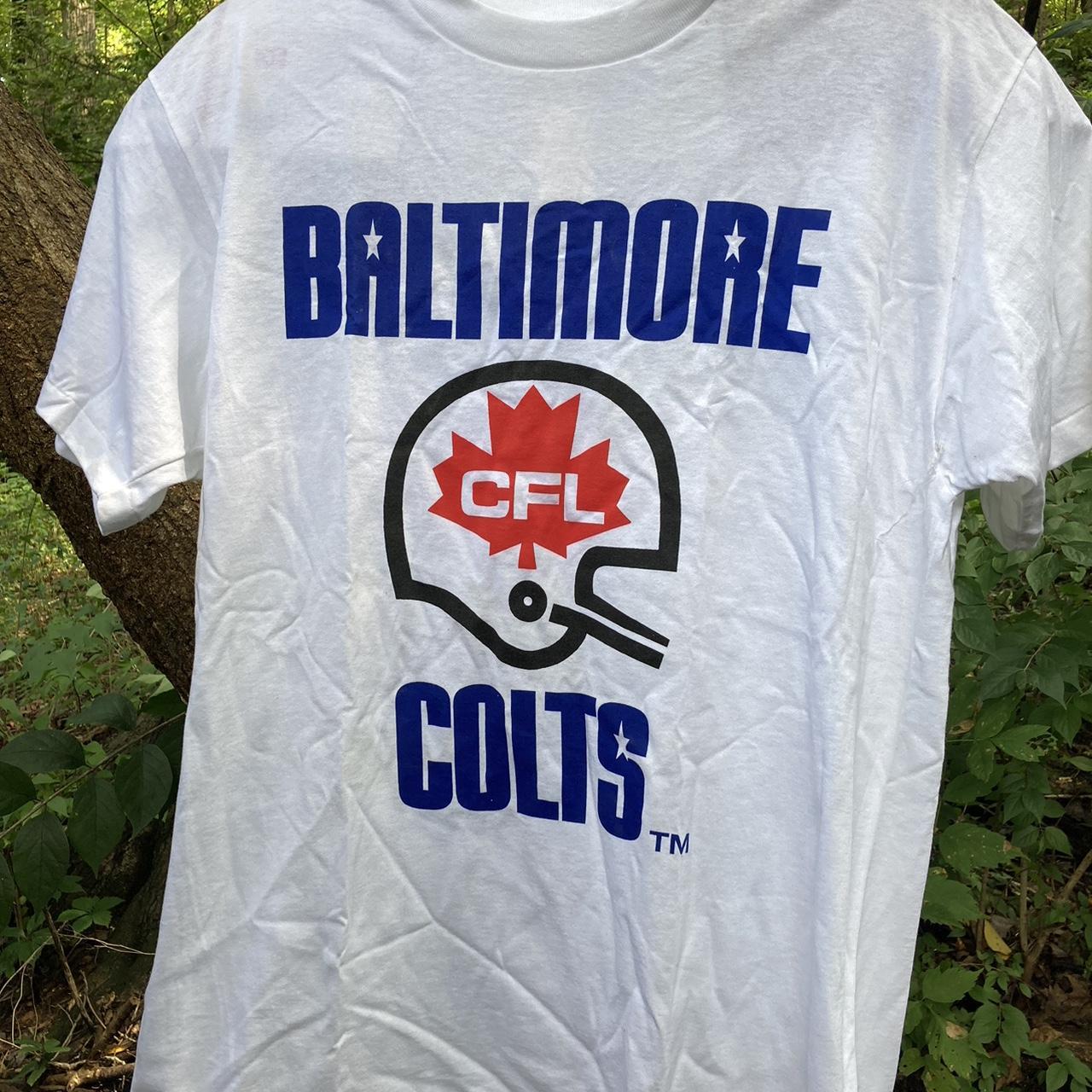 baltimore colts t shirt vintage