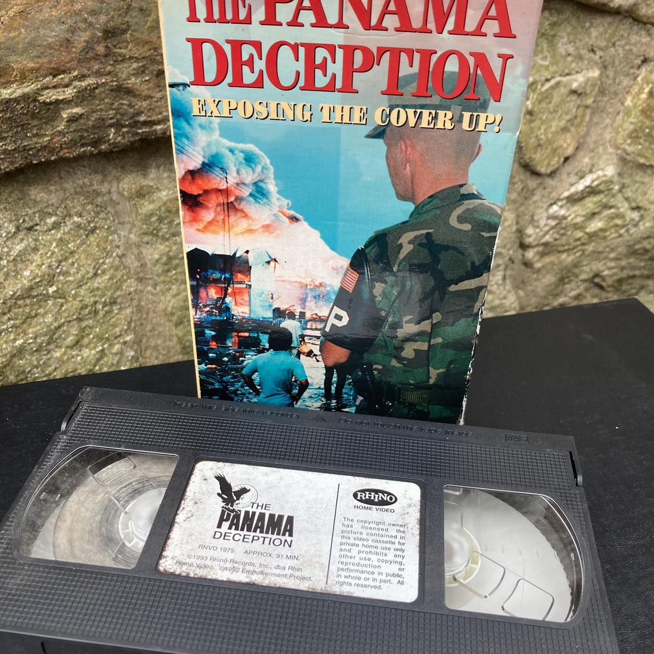 Vintage 1990’s The Panama Deception VHS Conspiracy... Depop