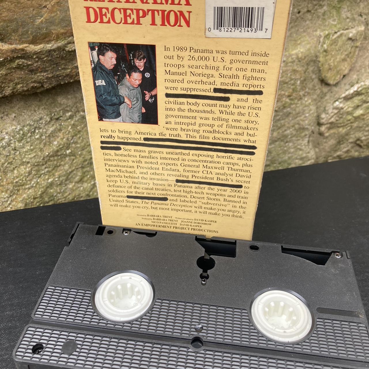 Vintage 1990’s The Panama Deception VHS Conspiracy... - Depop