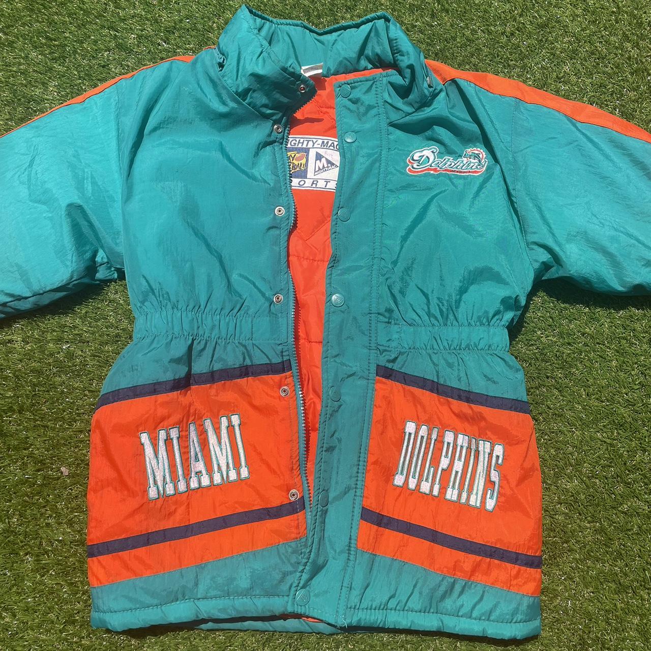 Miami dolphins windbreaker - Depop