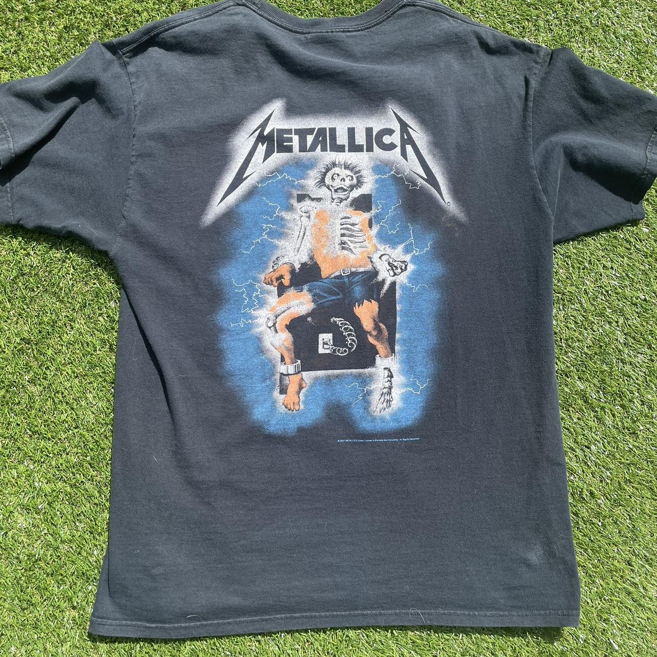 Men's tank top (jersey) METALLICA - RIDE THE LIGHTNING - BLACK