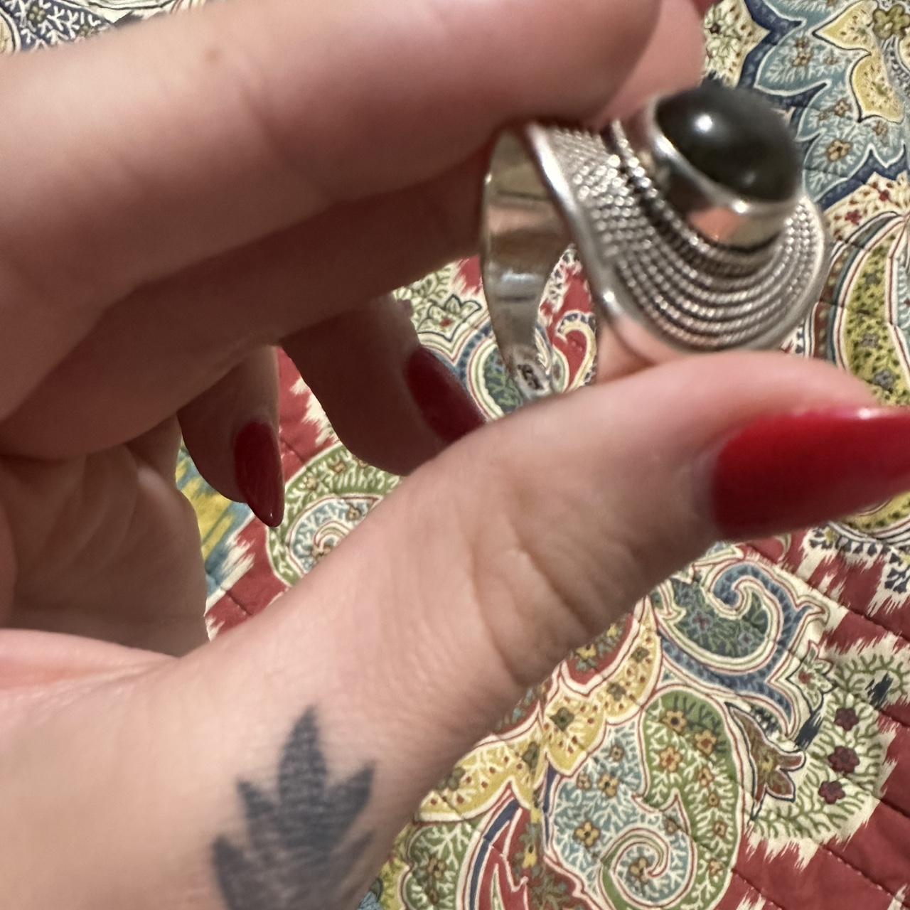 Women's Ring - Multi/Silver – 925 silver labrodit… - image 5