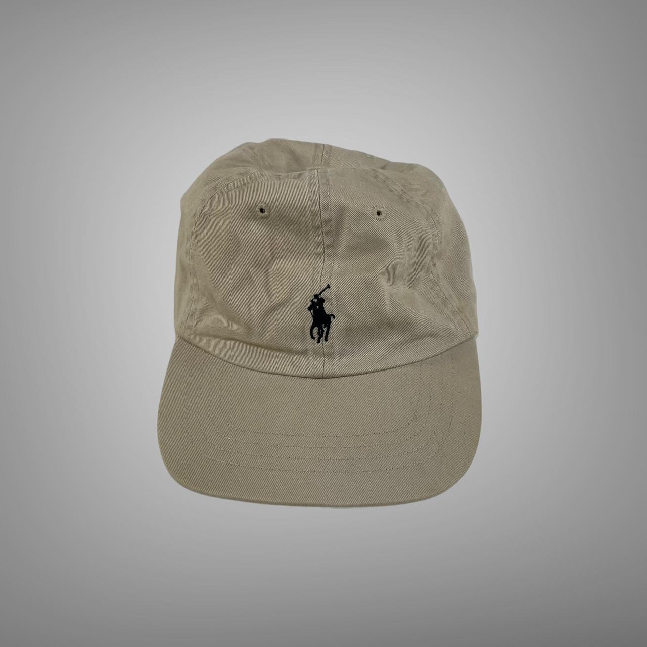 Polo Ralph Lauren Men's Cream Hat | Depop