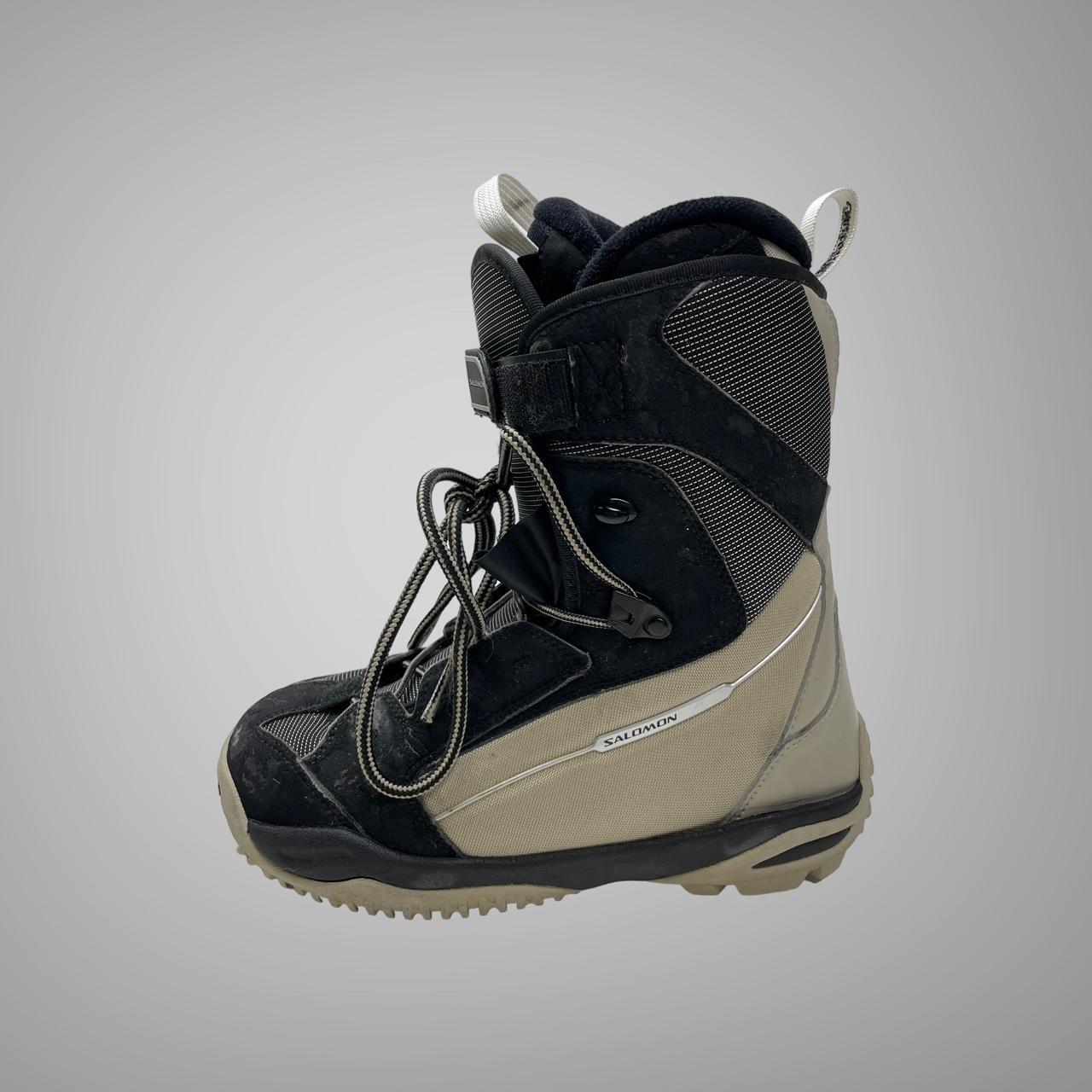 Vintage Salomon snow boots Size 6.5 uk Size 7.5... - Depop