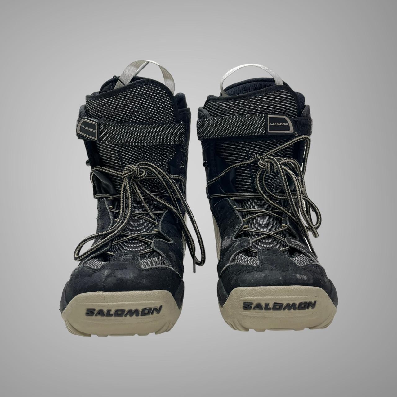 Vintage Salomon snow boots Size 6.5 uk Size 7.5... - Depop