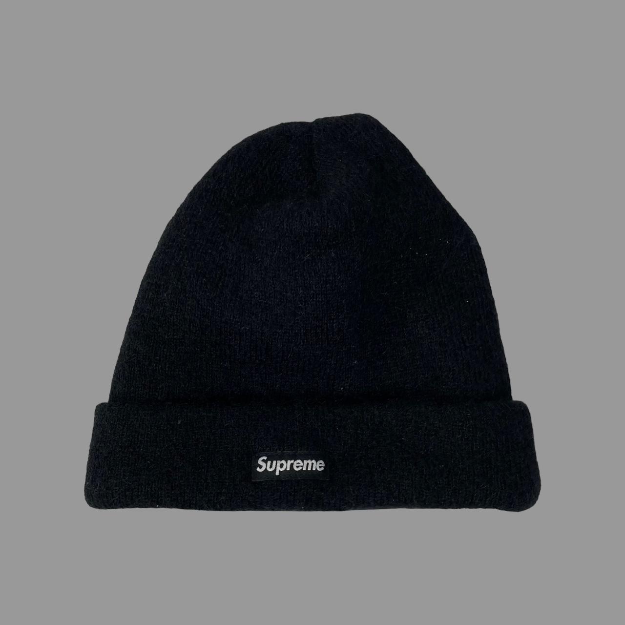 Supreme Mohair Beanie ブラック 野村周平 野村周平さん着用】Supreme モヘア ビーニー 黒 新品未開封