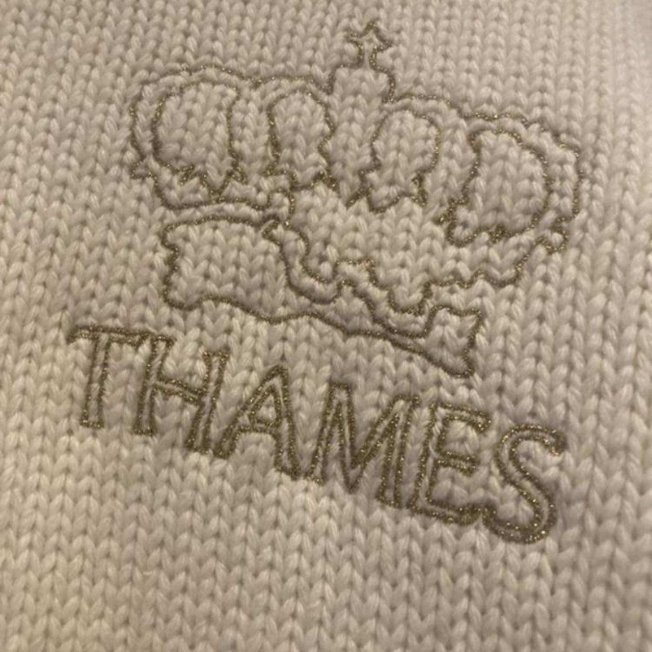 Thames (Blondey McCoy) PG white knit jumper merino | Depop Thames (Blondey McCoy) PG white knit jumper merino | Depop